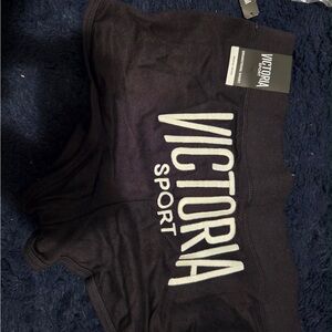 Storia Gray Shorts with Bold Logo